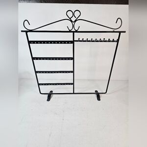 Iron Art Jewelry Display Rack Stylish Necklace Organizer